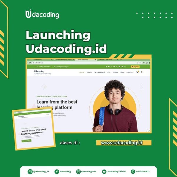 Launching Udacoding.id, Akses Segera Kursus Gratisnya! - Udacoding