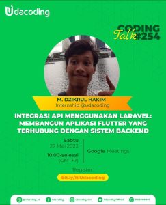 Coding Talk #254 - Flutter: Integrasi API menggunakan laravel ...